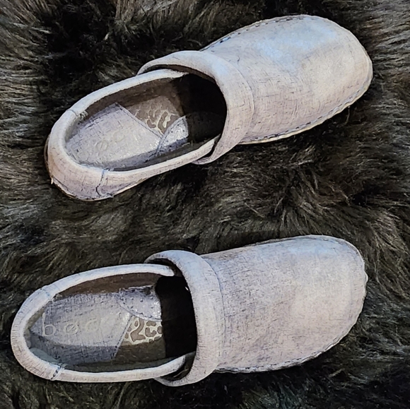 b.o.c. Peggy Navy Blue & Black Clogs Women's Size 7.5 - Picture 11 of 15